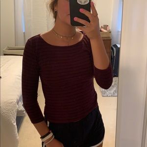 Long Sleeve Hollister Soft & Sexy Top